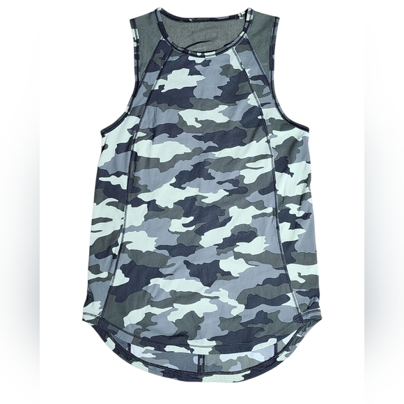 Lululemon Sculpt Tank Heritage 365 Camo Crispin Green Size 4 - Picture 8 of 9